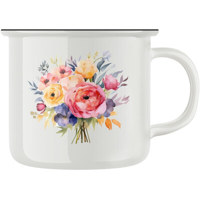 Keramický retro hrnek "Puget"