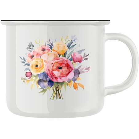 Keramický retro hrnek "Puget"