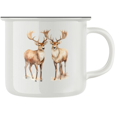 Keramický retro hrnek "Sobi"