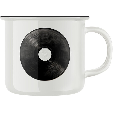 Keramický retro hrnek "Vinyl"