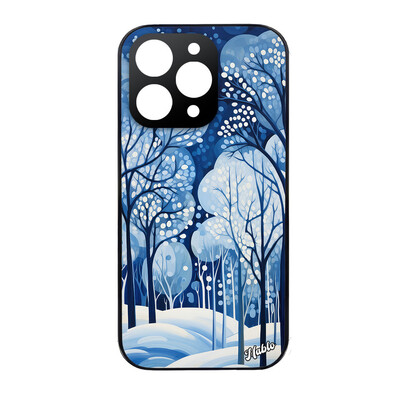 Kryt na iPhone "Modrá zima"