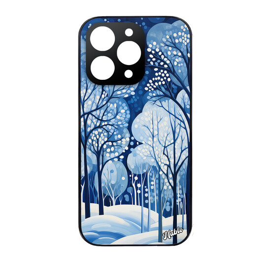 Kryt na iPhone "Modrá zima"