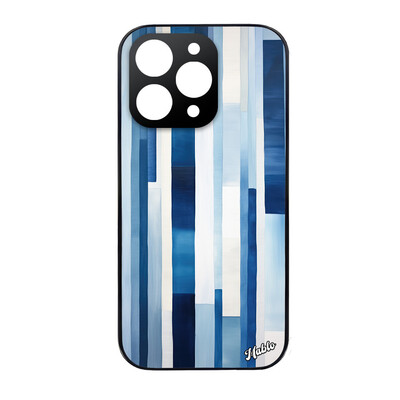 Kryt na iPhone "Modré pruhy"