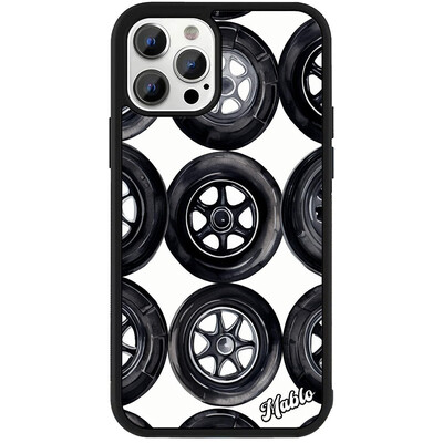 Kryt na iPhone "Závodní pneumatiky"