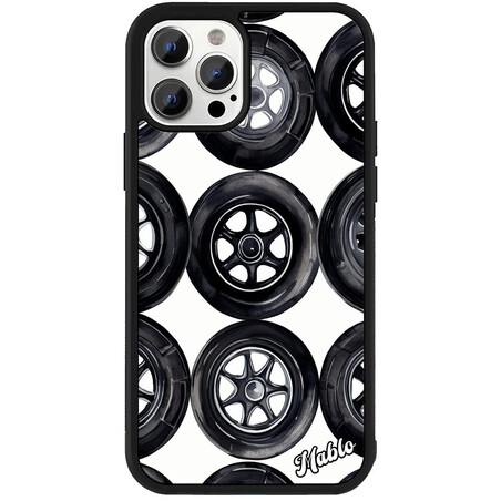 Kryt na iPhone "Závodní pneumatiky"