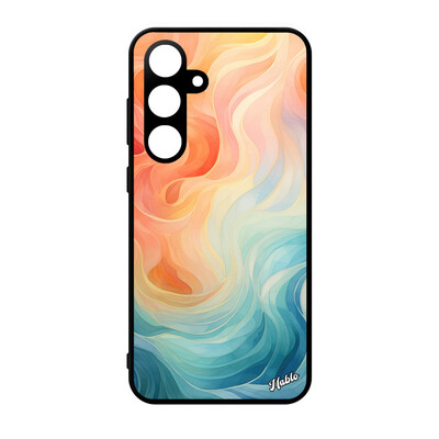 Kryt na Samsung "Barevné vlny"