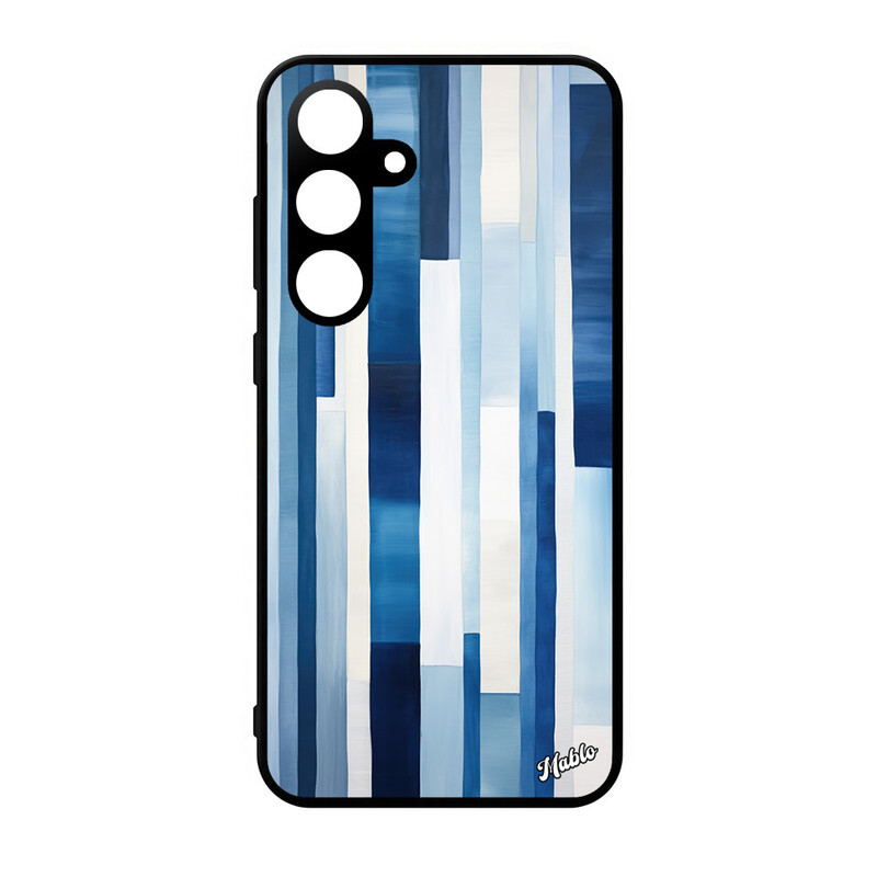 Kryt na Samsung "Modré pruhy"