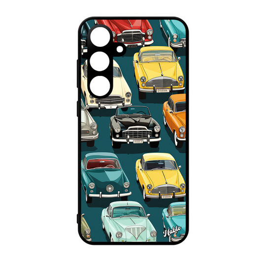 Kryt na Samsung "Retro auta"