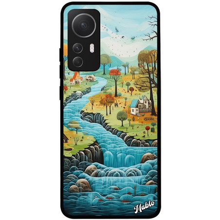 Kryt na Xiaomi "Řeka naivní umění"