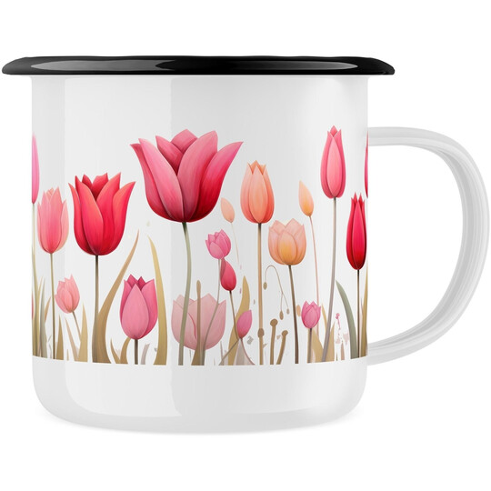 Plecháček "Holandské tulipány"