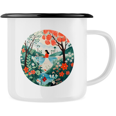 Plecháček "Květinová víla u potoka"