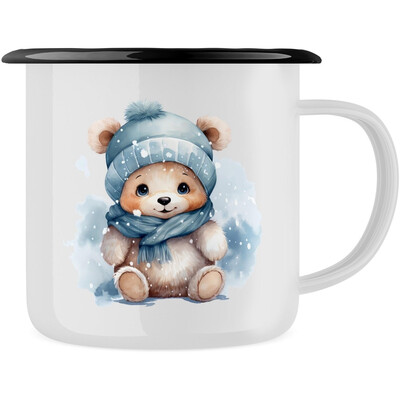 Plecháček "Medvídek v čepici"