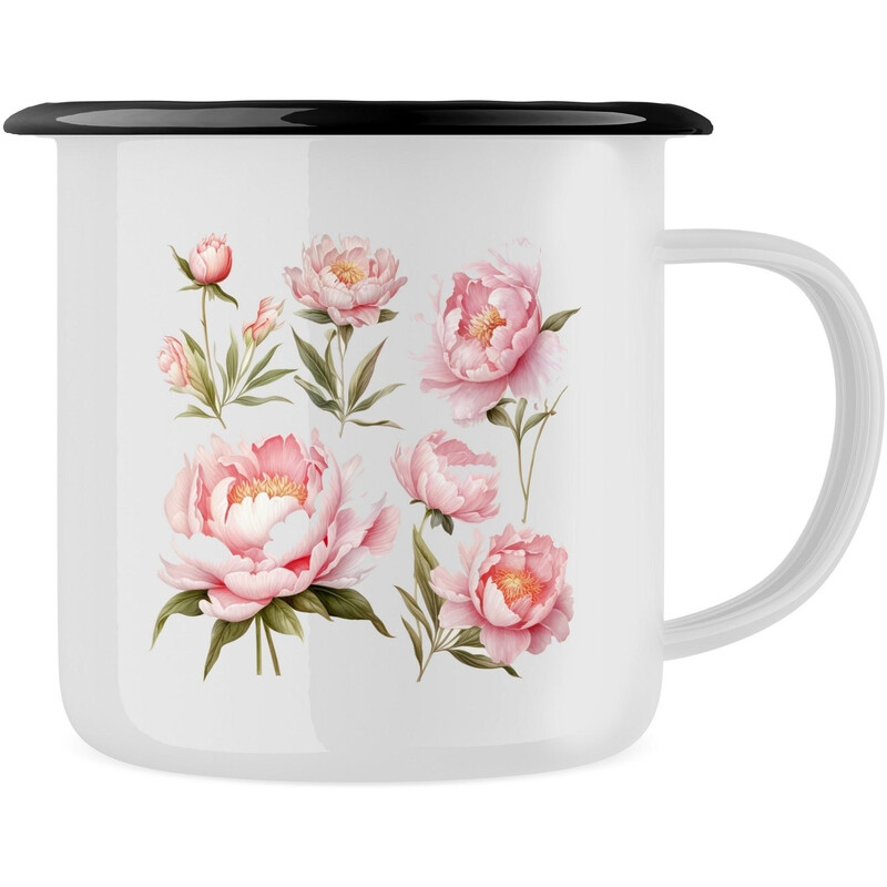 Plecháček "Něžné pivoňky"