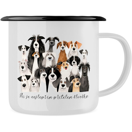 Plecháček "Pes je nejlepší přítel"