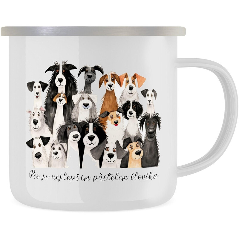 Plecháček "Pes je nejlepší přítel"