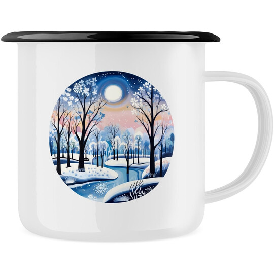 Plecháček "Zasněžený les"