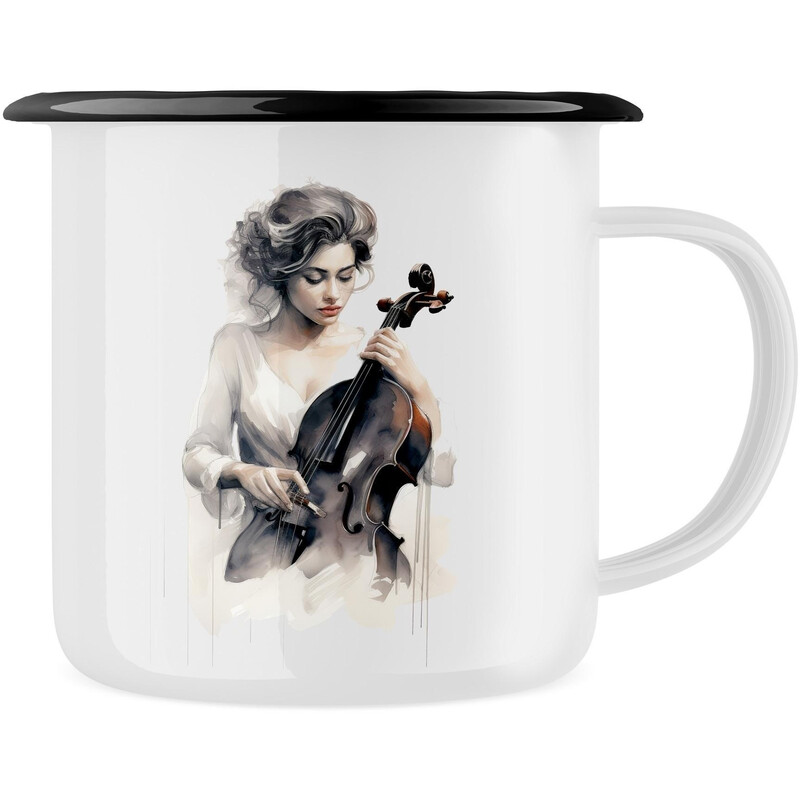 Plecháček "Žena s violou"