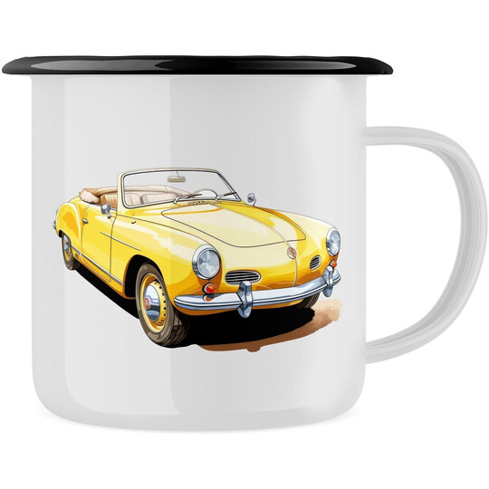 Plecháček "Žluté auto"