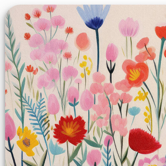 Podložka pod myš "Květinové malůvky"