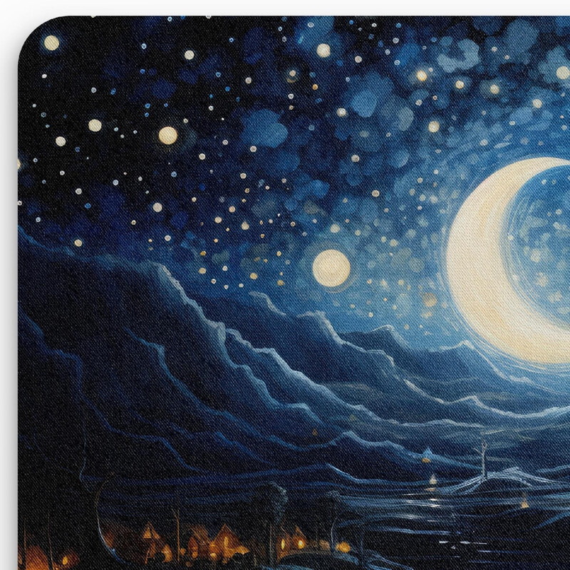 Podložka pod myš "Měsíc nad jezerem"