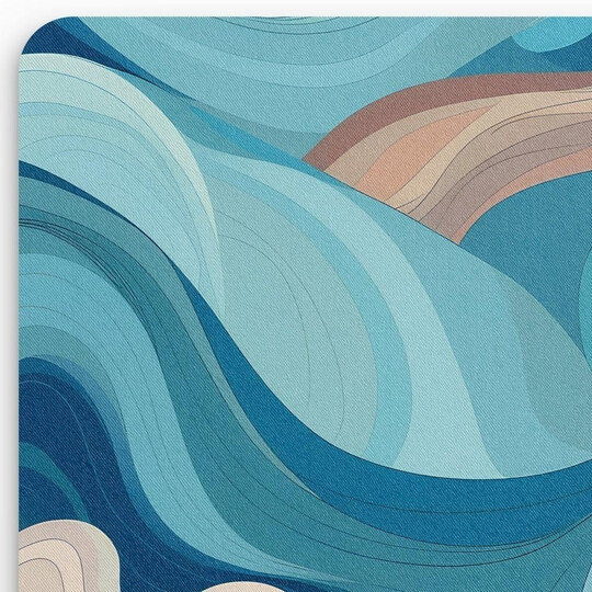 Podložka pod myš "Modrá je dobrá"