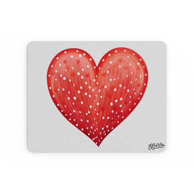 Podložka pod myš "Puntíkaté srdce"