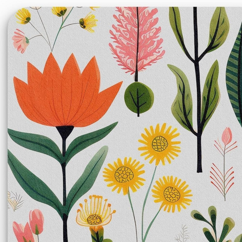 Podložka pod myš "Retro květinovka"