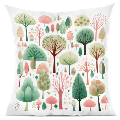 Polštář "Lesní malůvky"