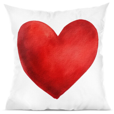 Polštář "Rudé srdce"