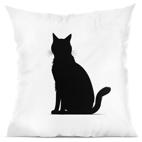 Polštář "Silueta kočky"