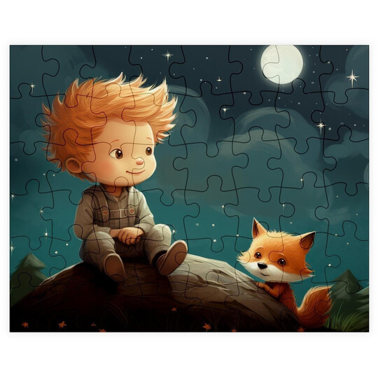 Puzzle "Večerní dobrodružství"