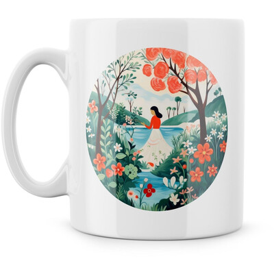 Hrnek "Květinová víla"