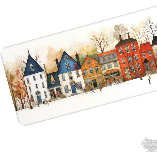 Záložka do knihy "Městečko - naivní umění"