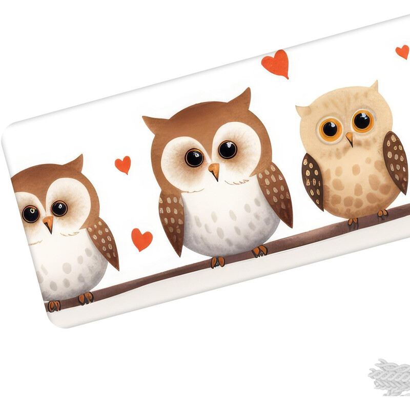 Záložka do knihy "Sovy"