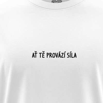 Pánská trička "Ať tě provází síla."