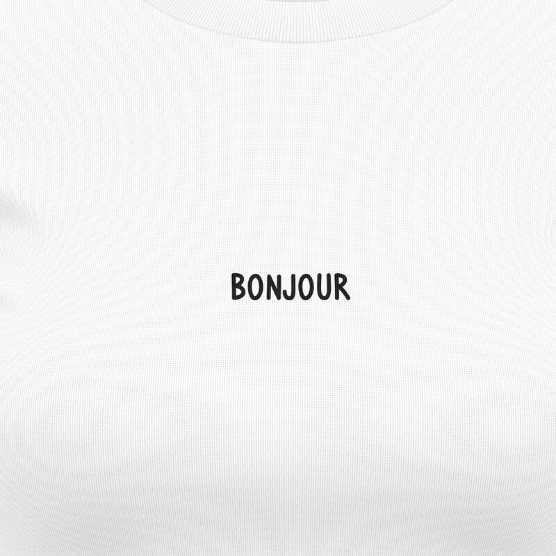 Dámská trička "Bonjour"