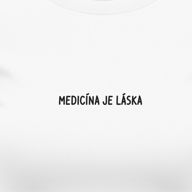 Dámská trička "Medicína je láska"