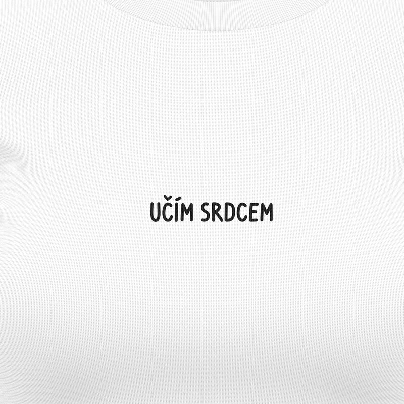 Dámská trička "Učím srdcem"