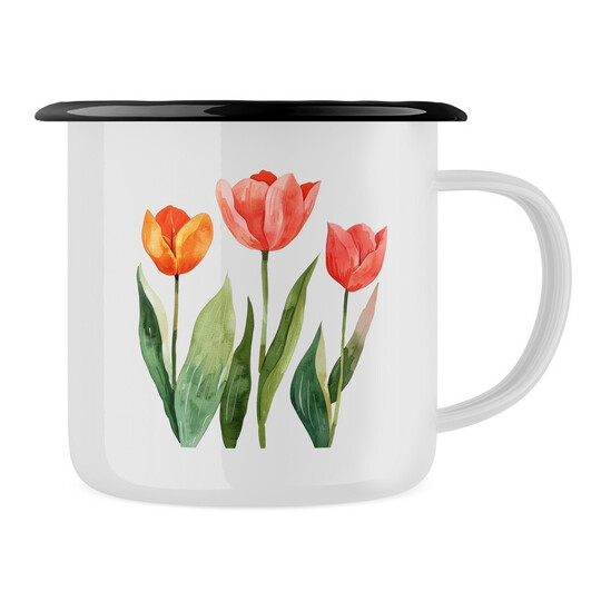 Plecháček "Tulipány"