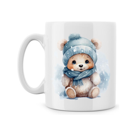 Hrnek "Medvídek v čepici"