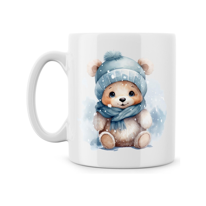 Hrnek "Medvídek v čepici"