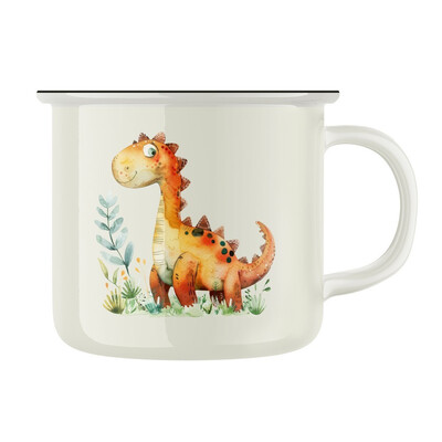 Keramický retro hrnek "Dinosaurus"