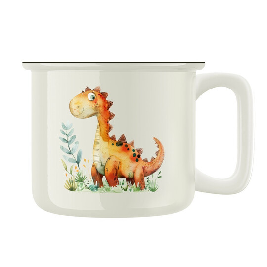 Keramický retro hrnek "Dinosaurus"
