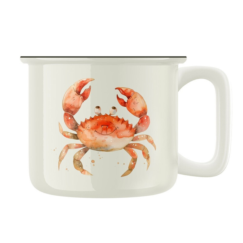 Keramický retro hrnek "Krabík"