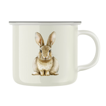 Keramický retro hrnek "Králíček"