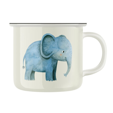 Keramický retro hrnek "Slon"