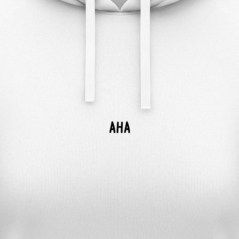 Dámské mikiny s kapucí "Aha"