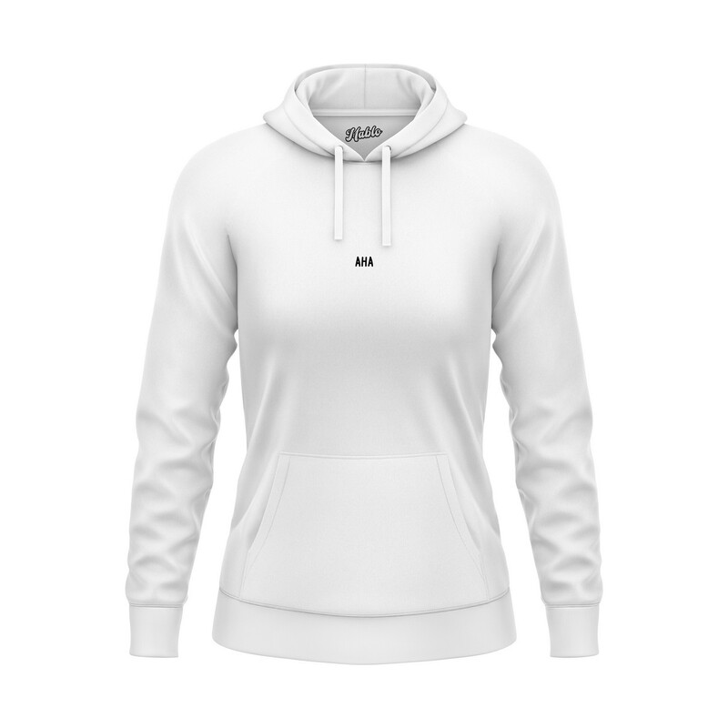 Dámská mikina s kapucí "Aha"