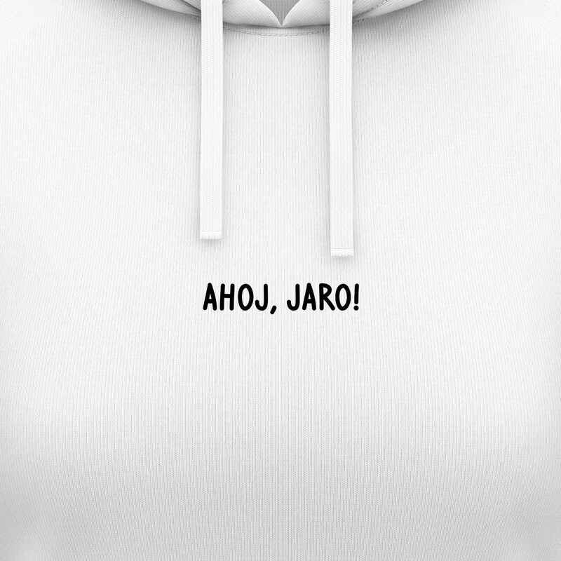 Dámská mikina s kapucí "AHOJ