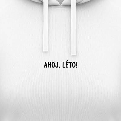 Dámská mikina s kapucí "AHOJ